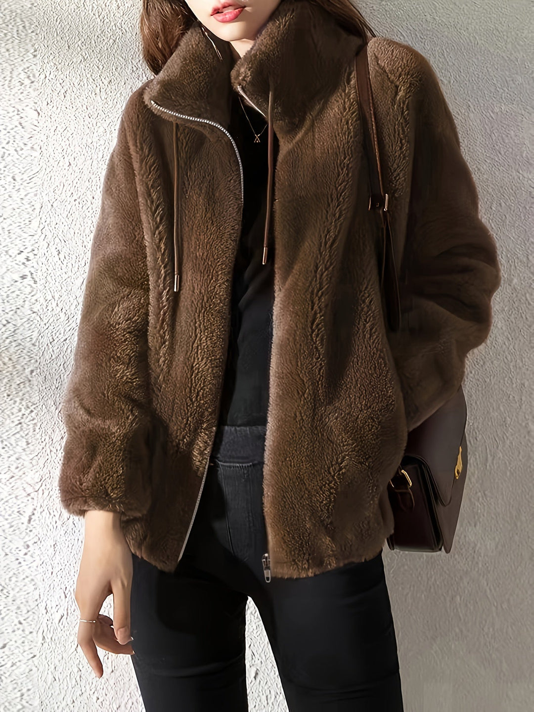 Elina - Veste en Fleece Doux