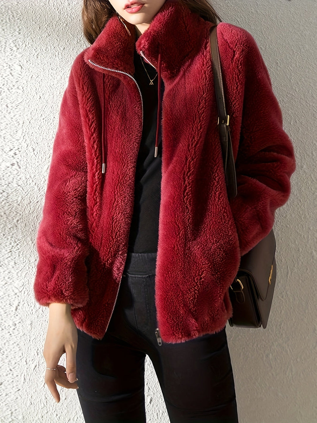 Elina - Veste en Fleece Doux