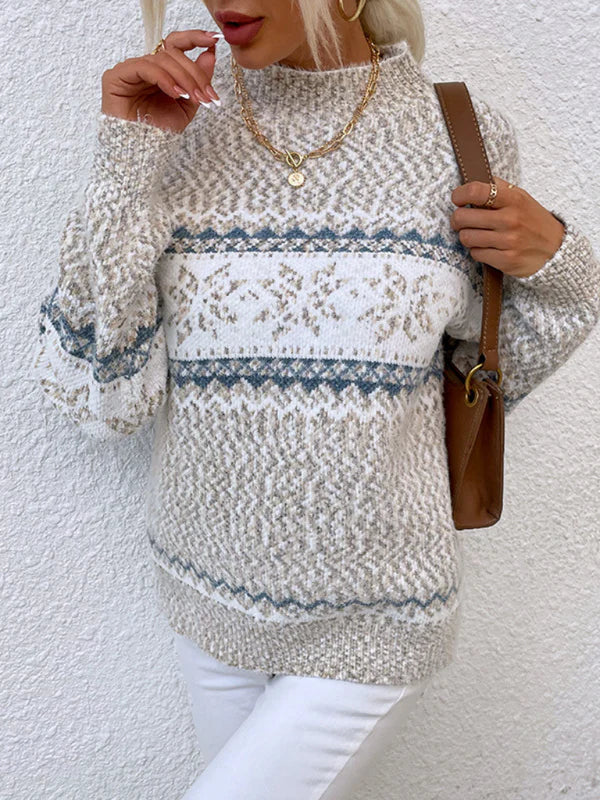 ASPEN | SWEATER EN TRICOT NEIGE