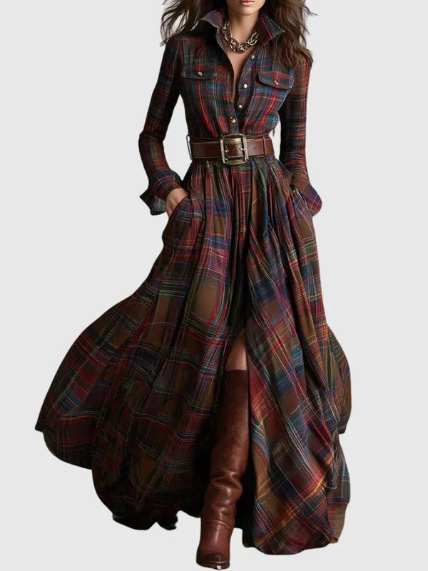 JASMIN | ROBE MAXI VINTAGE FLOW