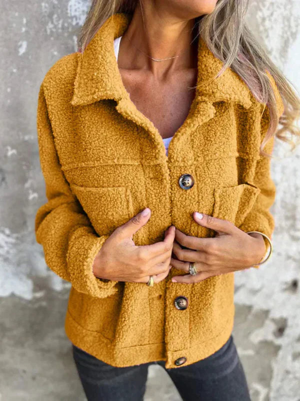 SANDRA | VESTE COZY EN SHERPA