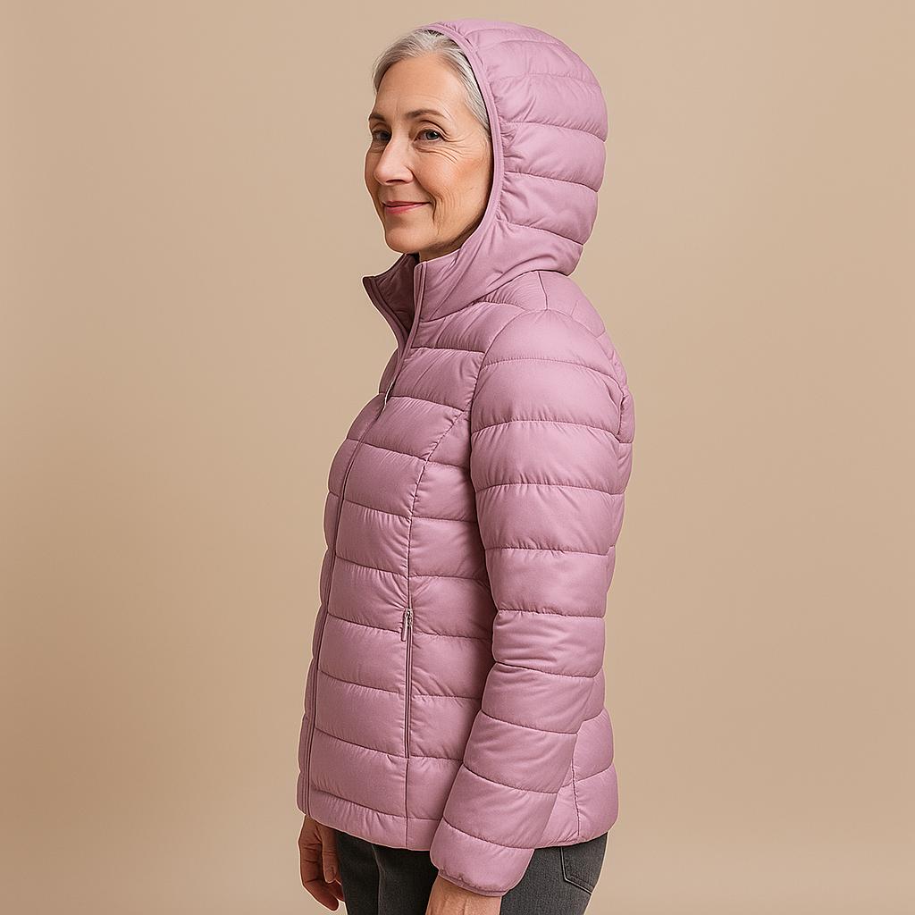 Samantha™ | Veste Puffer à Capuche -