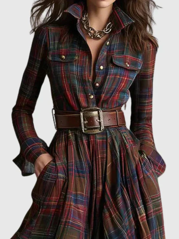 JASMIN | ROBE MAXI VINTAGE FLOW