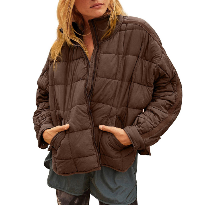 Avril – Veste Puffer Zippée Compacte Légère