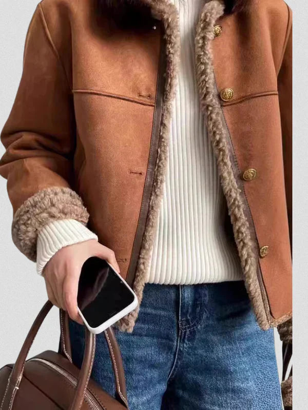 CHANELLE | VESTE EN PELUCHE