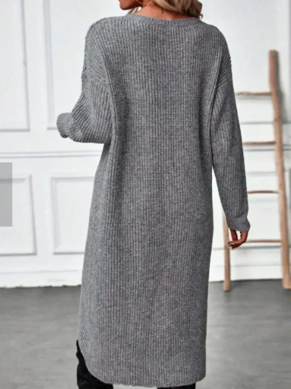 ARIA | ROBE EN TRICOT ENVELOPPE