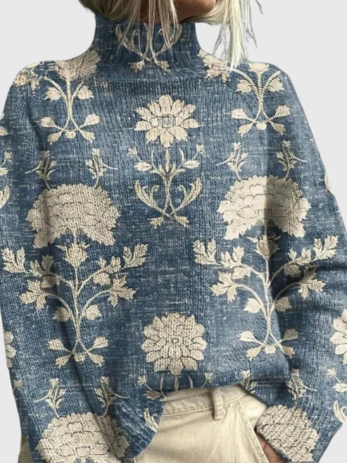 CAELIN | SWEAT À COL ROLLO TRICOTÉ