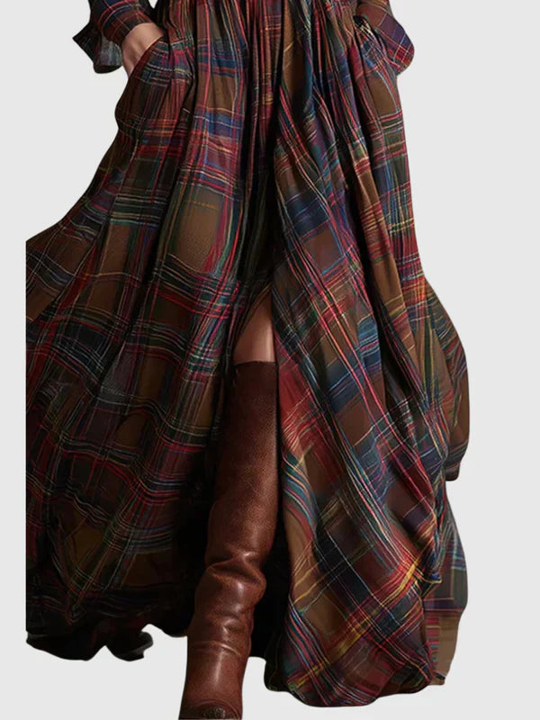 JASMIN | ROBE MAXI VINTAGE FLOW