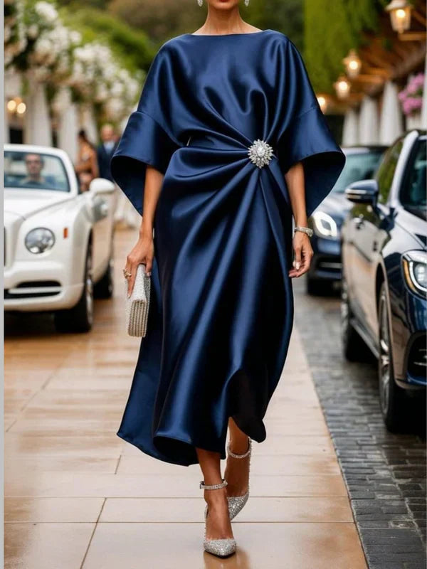 MARIS | ROBE ÉLÉGANCE SATIN