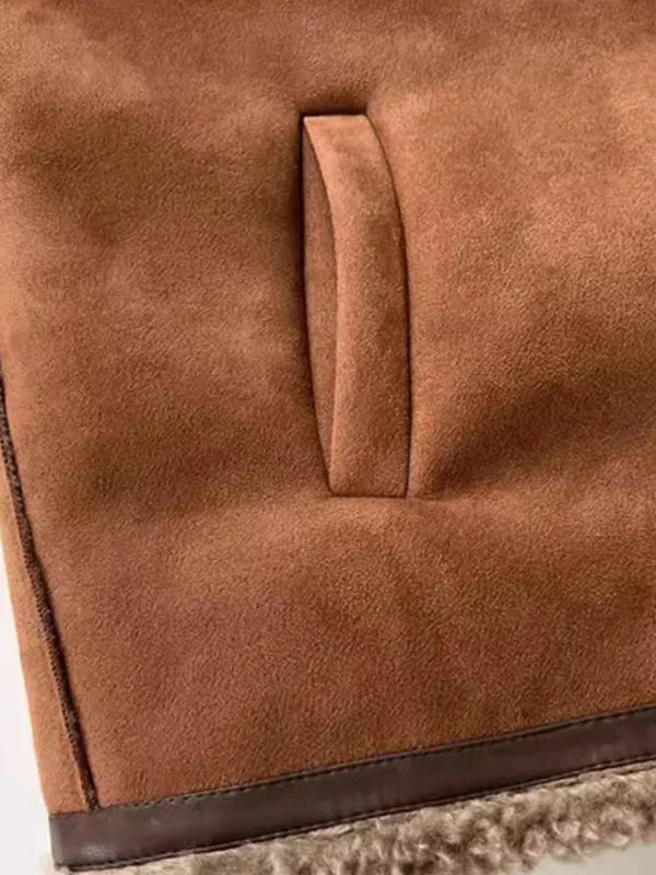 CHANELLE | VESTE EN PELUCHE