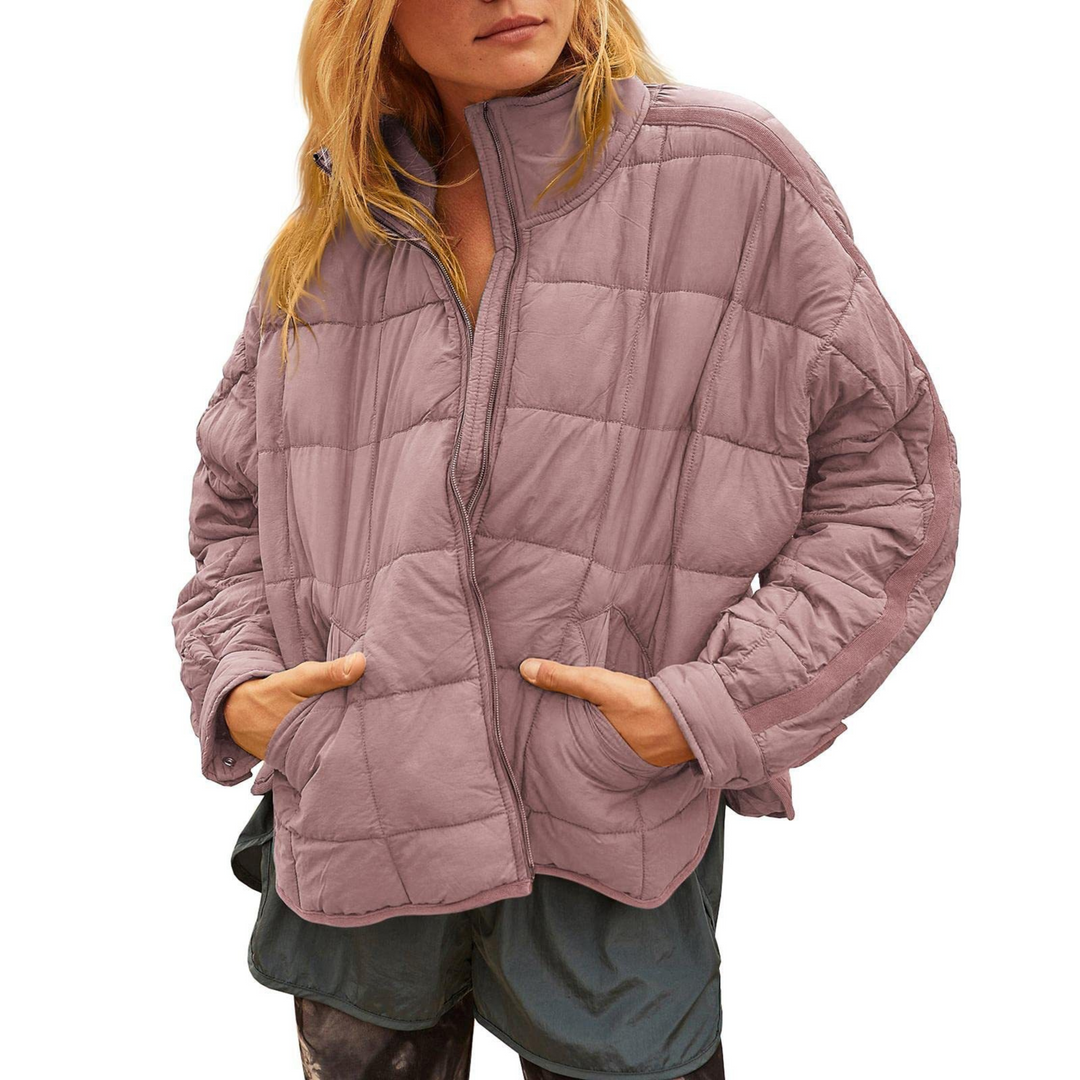 Avril – Veste Puffer Zippée Compacte Légère