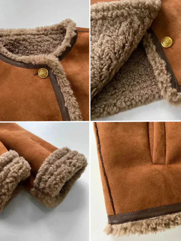 CHANELLE | VESTE EN PELUCHE