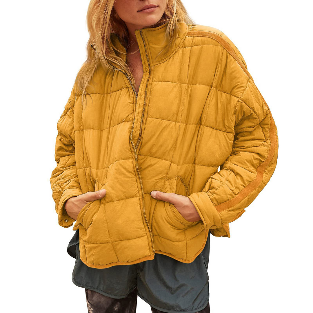 Avril – Veste Puffer Zippée Compacte Légère
