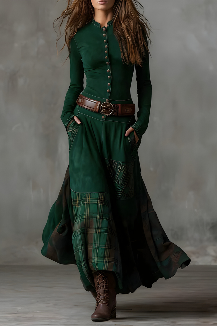 Mara™ | Robe Maxi Boho Élégante