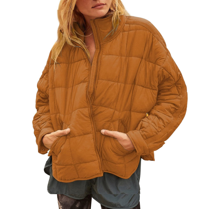 Avril – Veste Puffer Zippée Compacte Légère