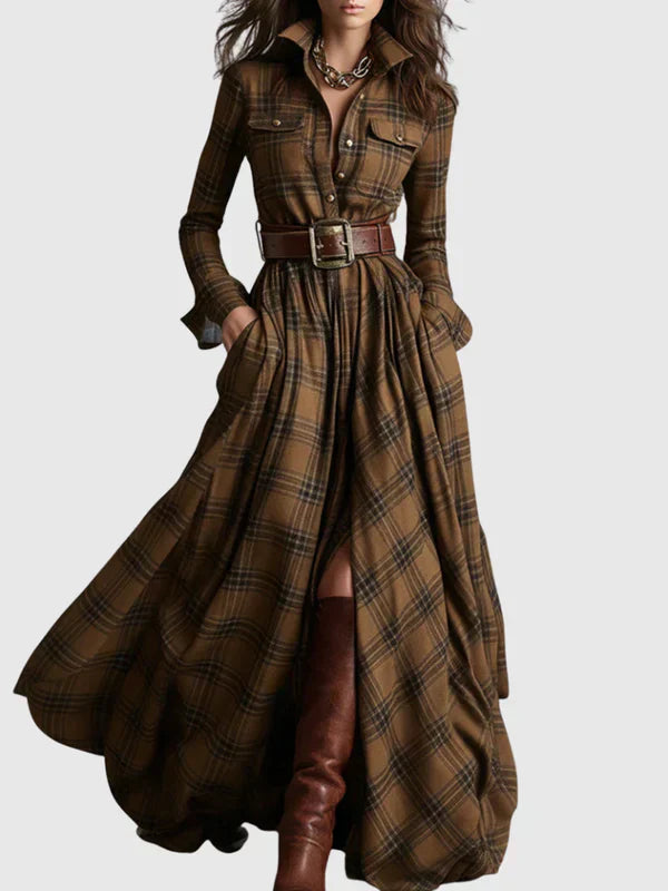 JASMIN | ROBE MAXI VINTAGE FLOW