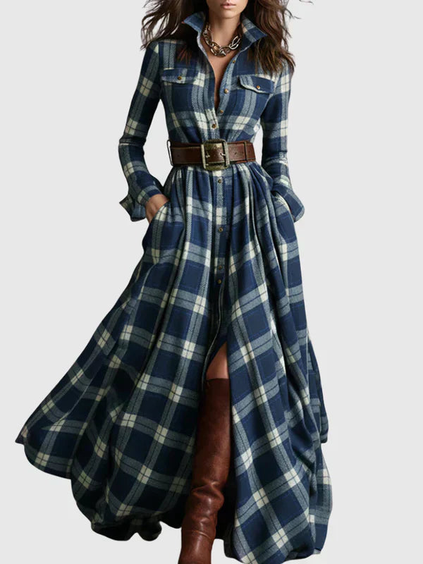 JASMIN | ROBE MAXI VINTAGE FLOW