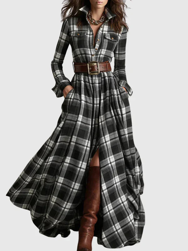 JASMIN | ROBE MAXI VINTAGE FLOW