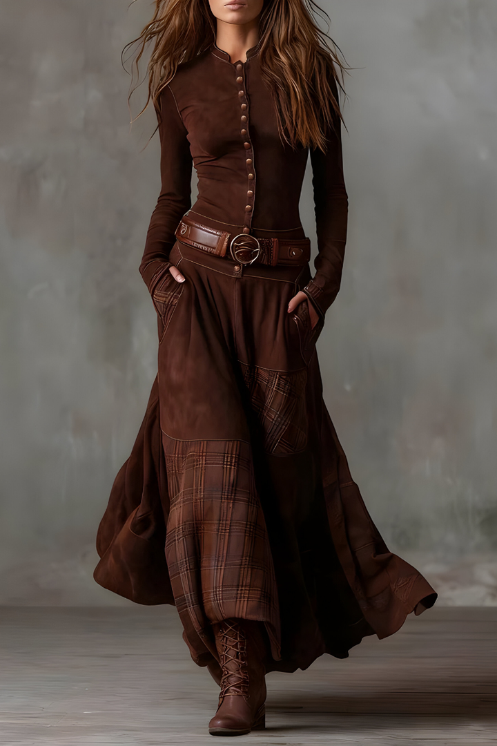 Mara™ | Robe Maxi Boho Élégante