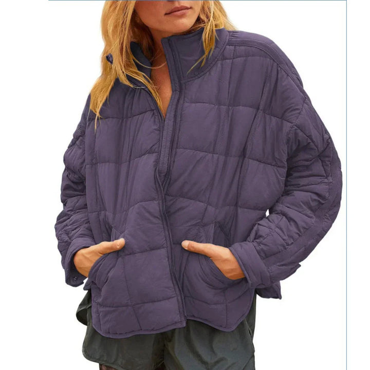 Avril – Veste Puffer Zippée Compacte Légère