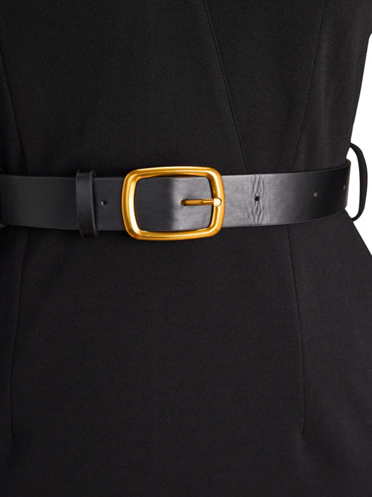 Gwen | Robe Élégante Ceinturée