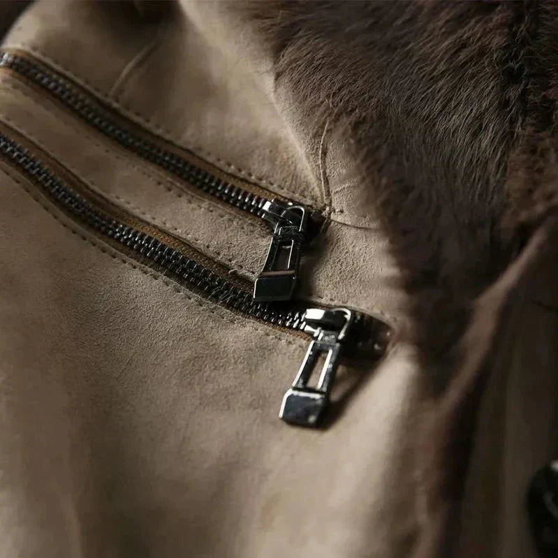 Taryn | Veste en cuir de mouton