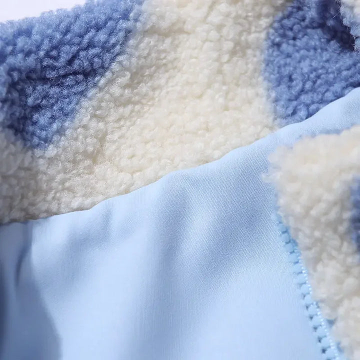 Riley™ | Veste réversible en cœur douillette