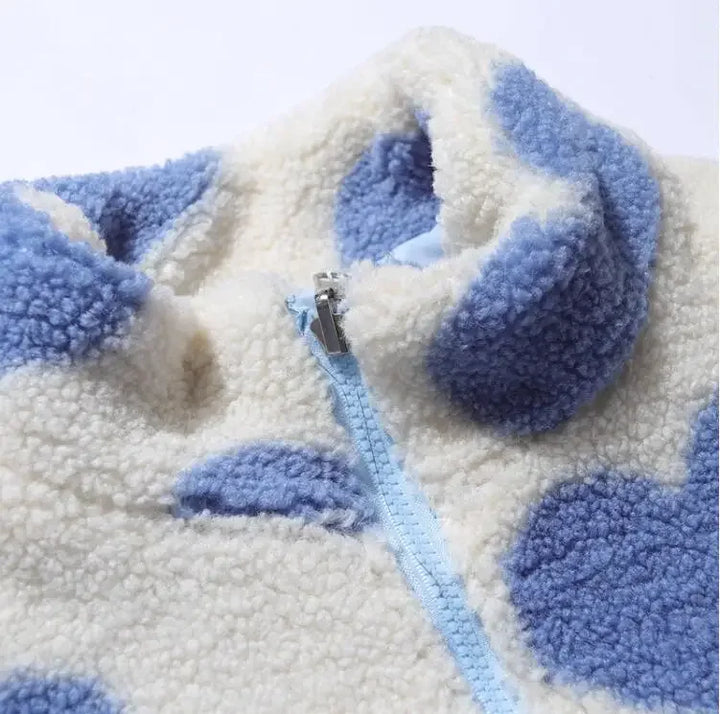 Riley™ | Veste réversible en cœur douillette