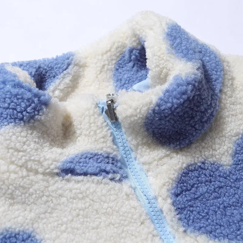 Catherine | Veste Cœur Réversible