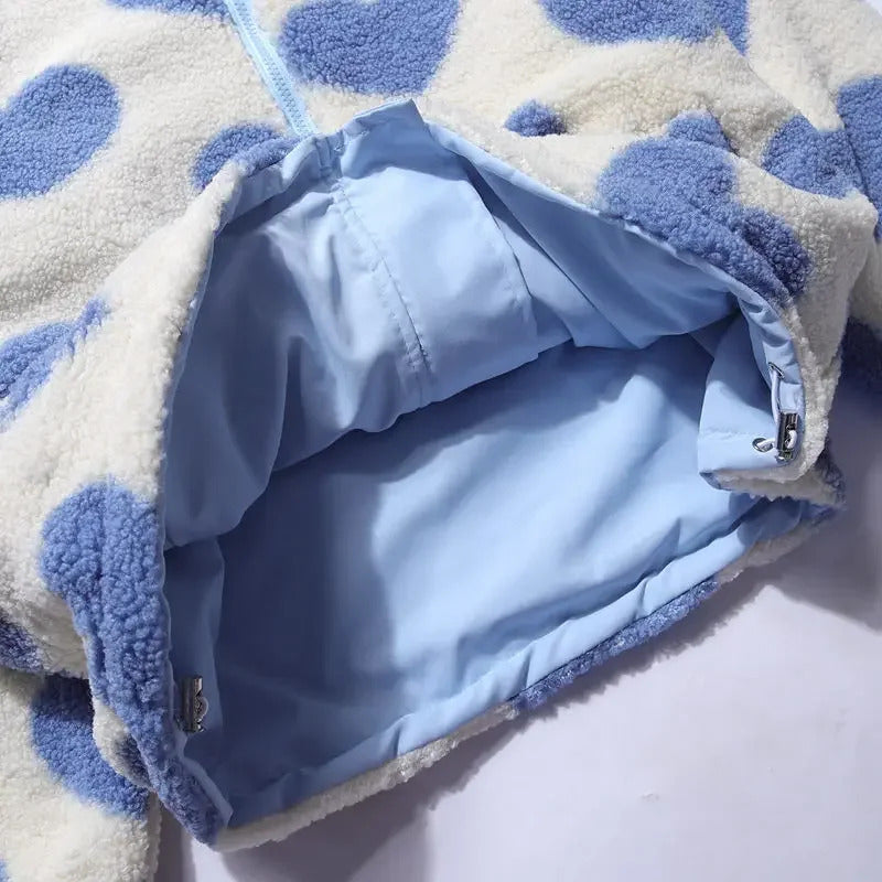 Catherine | Veste Cœur Réversible