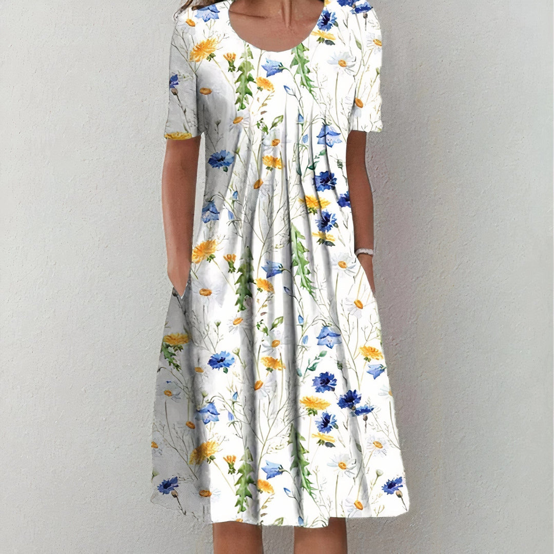 Leilani | Robe de fête à volants Summer Bloom