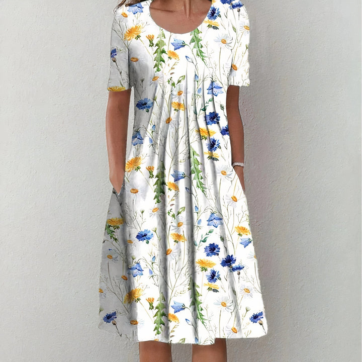 Leilani | Robe de fête à volants Summer Bloom