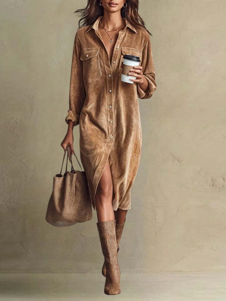 Aurovia - Robe Évasée Chic