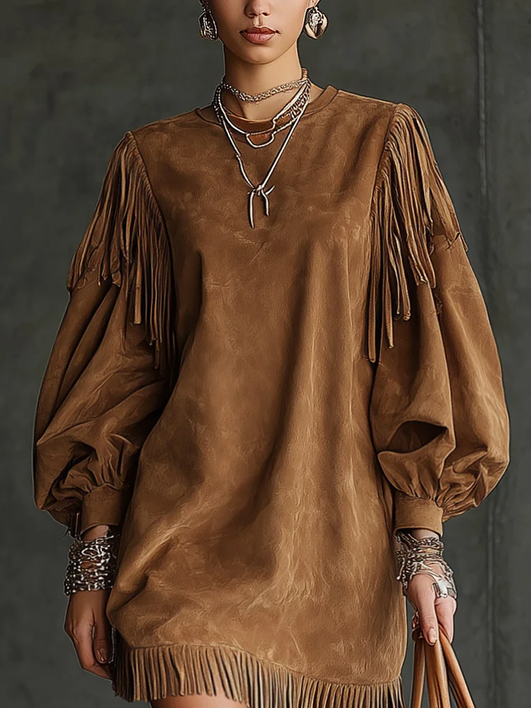 Emma | Robe Mini en Suède