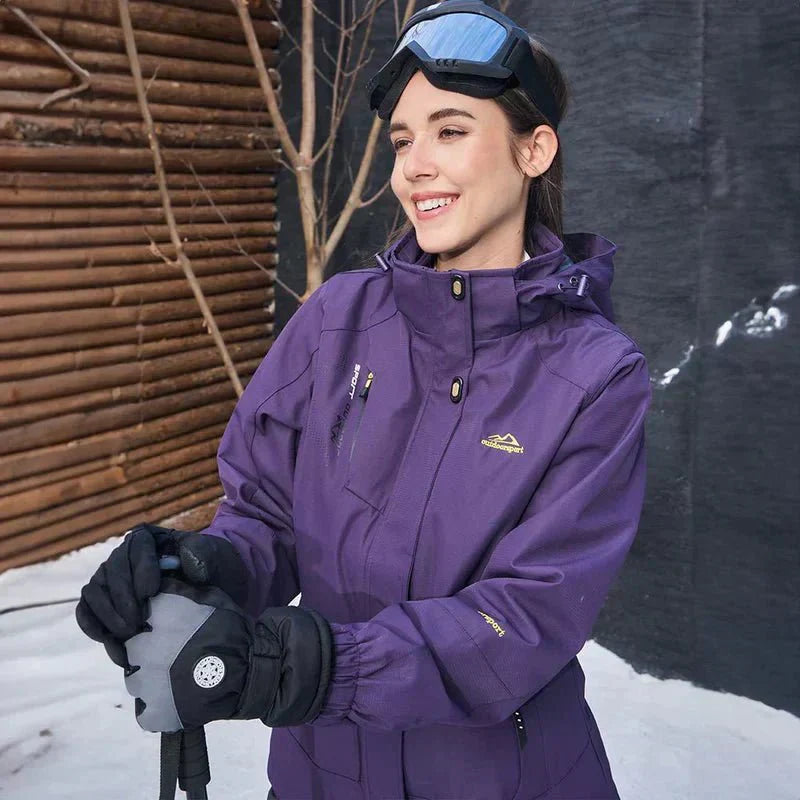 ANNE | Veste imperméable 3-en-1 avec doublure en polaire