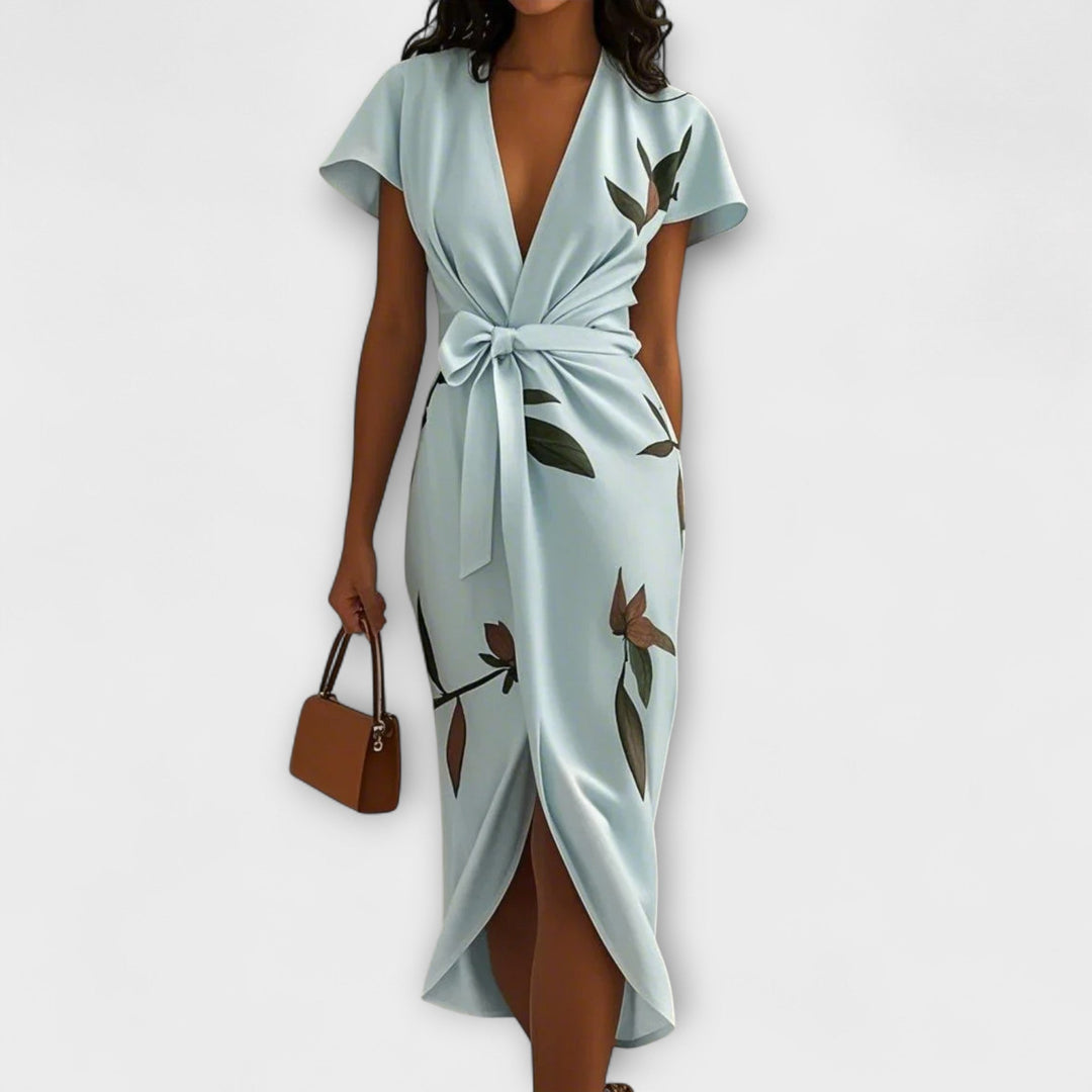 Robe Midi En Satin