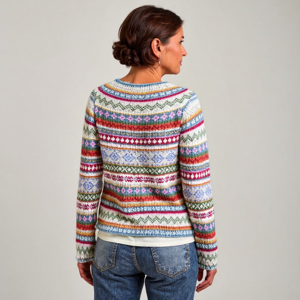 Camila | Pull en Laine Islandaise Vintage