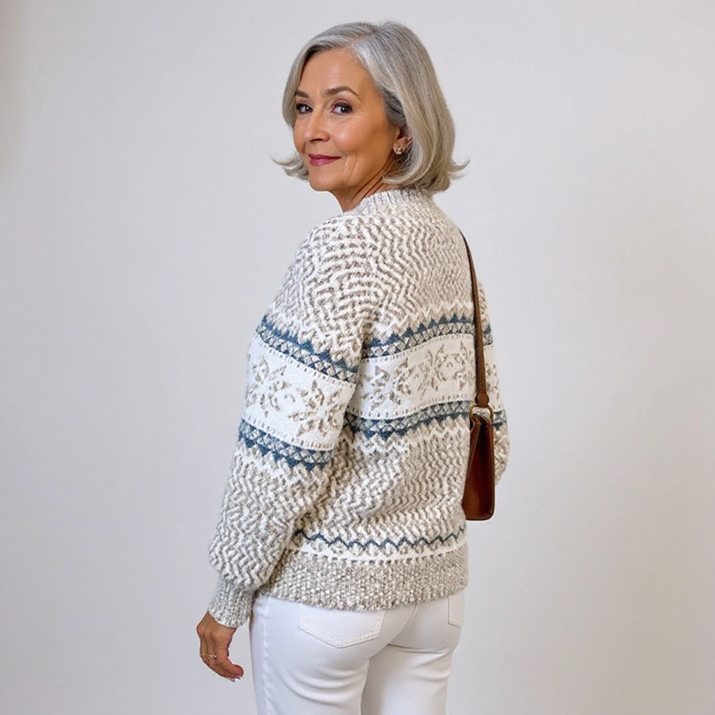 Melanie | Pull en Laine Islandaise Vintage
