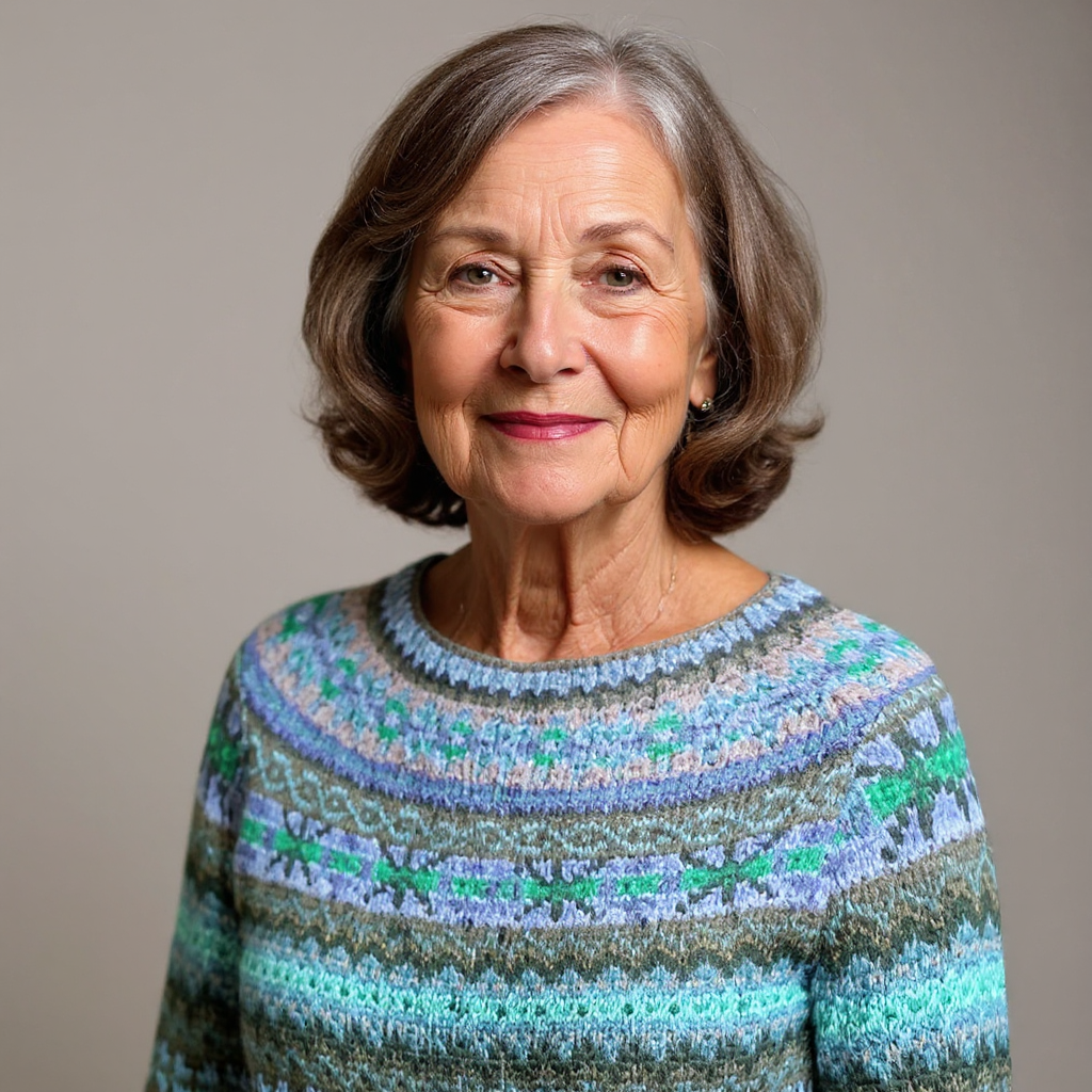 Audrey | Pull en Laine Islandaise Vintage