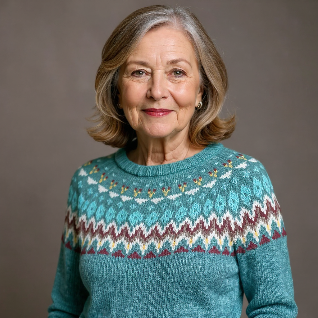 Sofia | Pull en Laine Islandaise Vintage