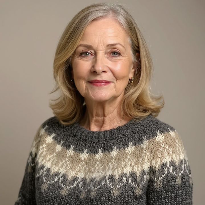 Samantha | Pull en Laine Islandaise Vintage