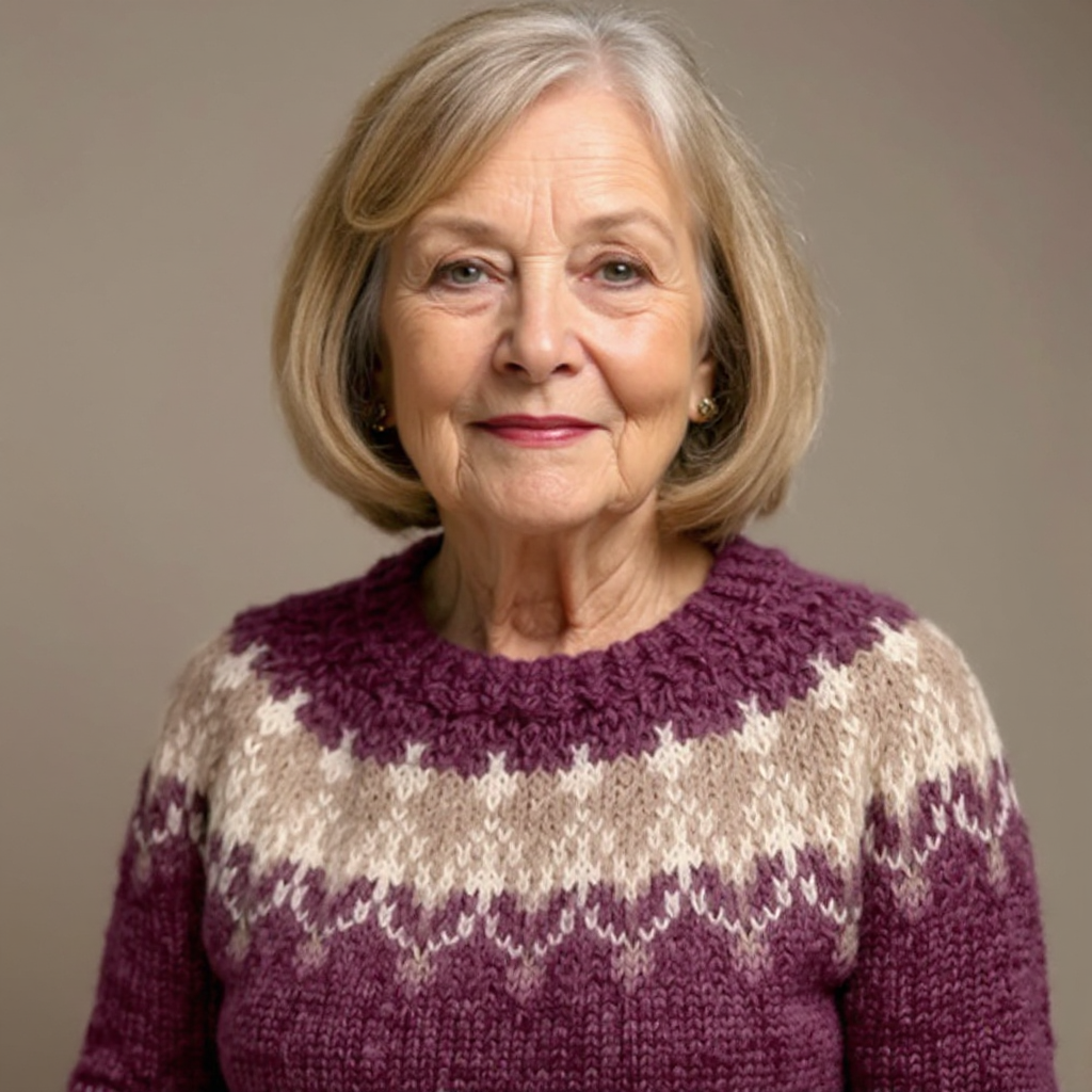 Samantha | Pull en Laine Islandaise Vintage