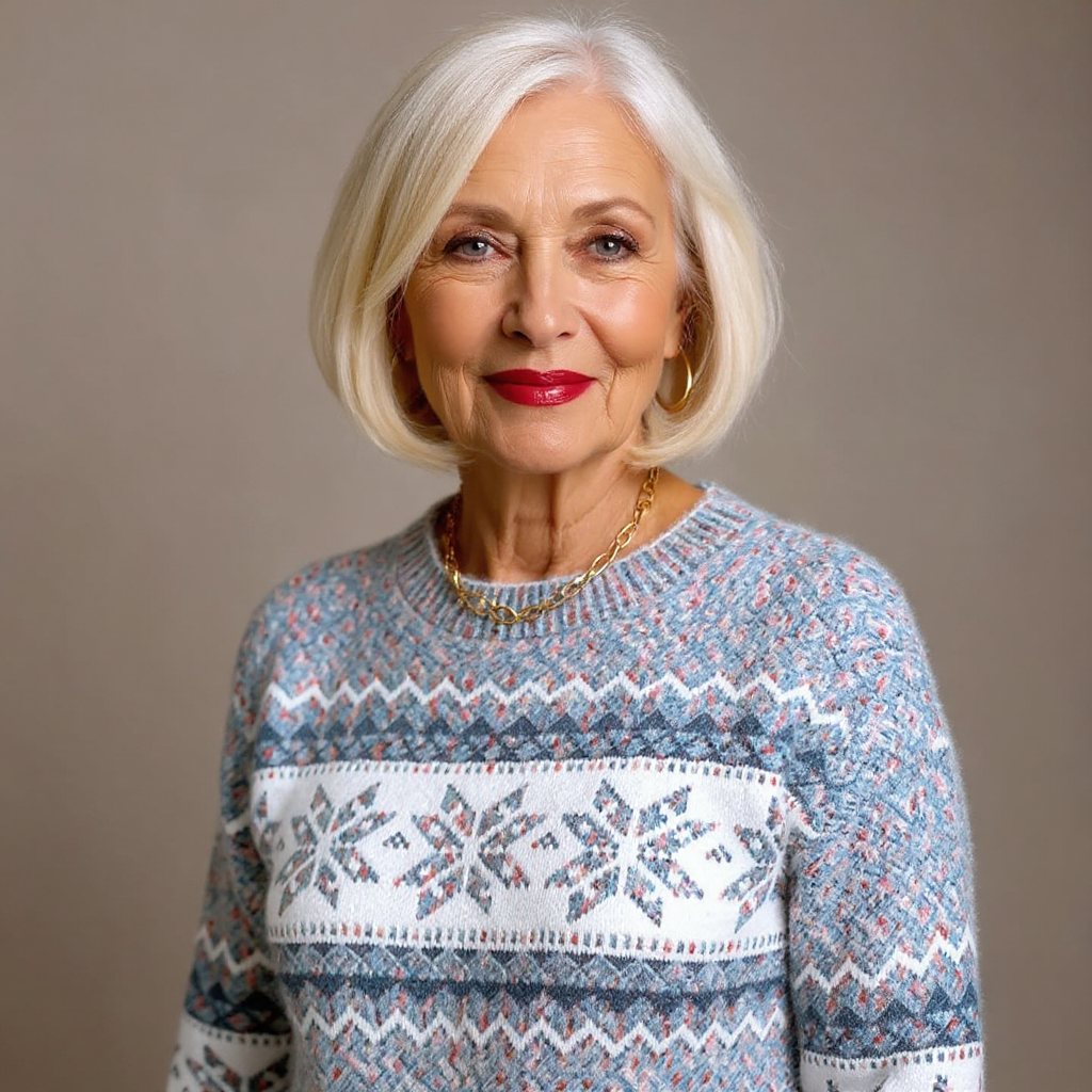 Melanie | Pull en Laine Islandaise Vintage