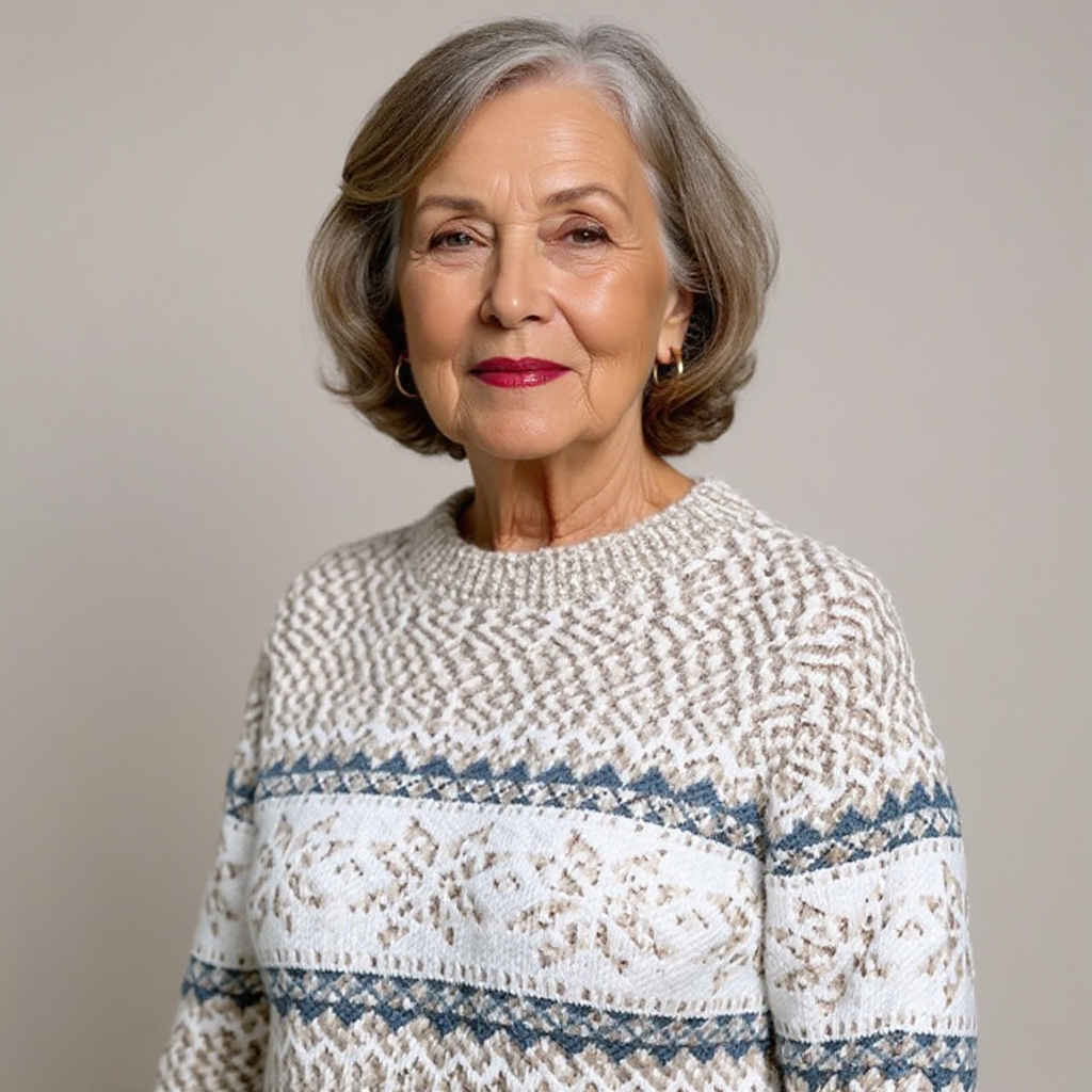 Melanie | Pull en Laine Islandaise Vintage