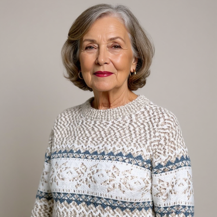 Melanie | Pull en Laine Islandaise Vintage