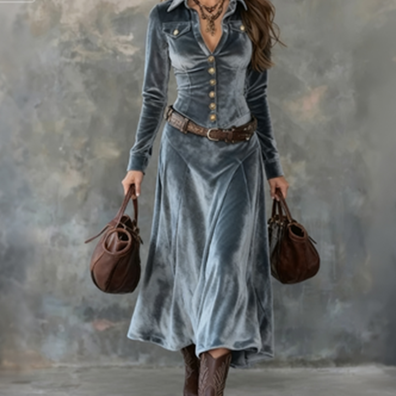 Vena™ | Robe maxi moderne et fluide